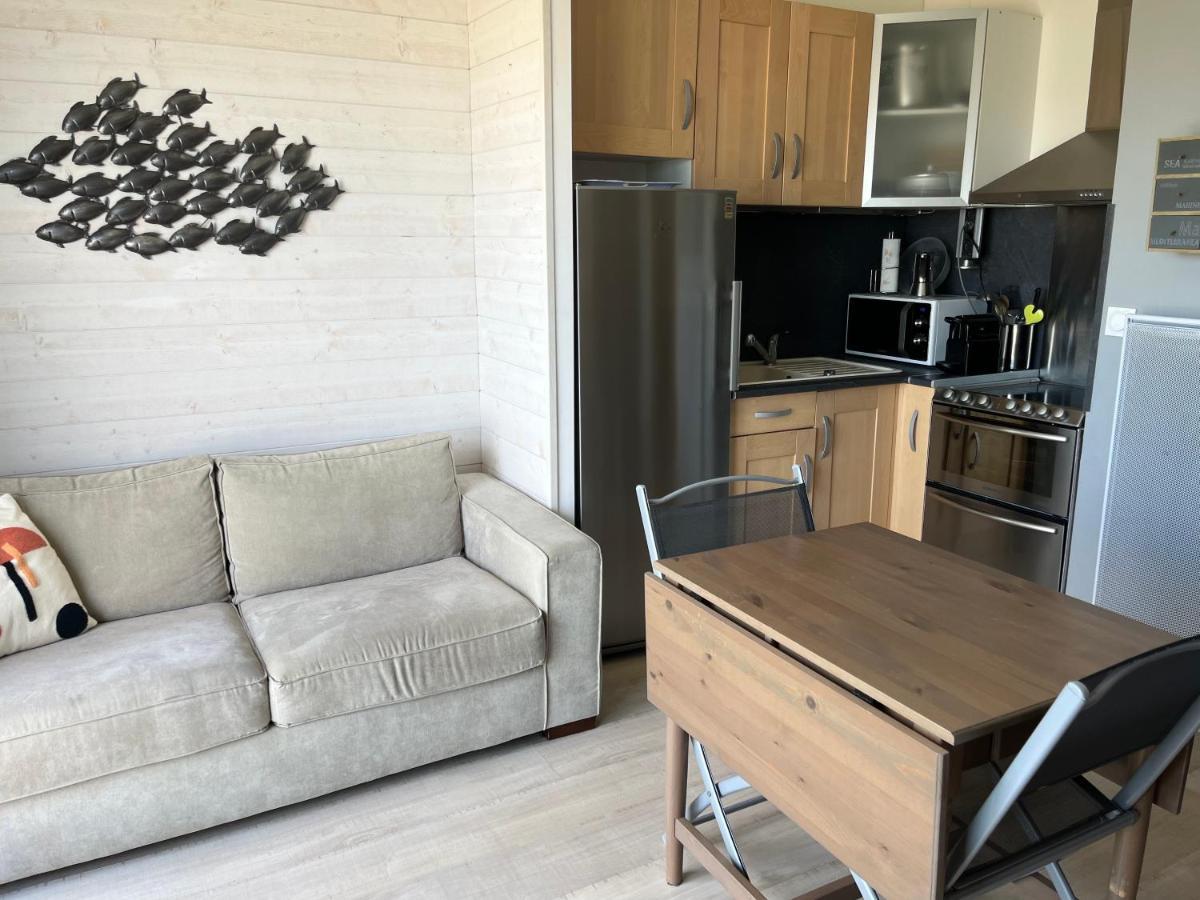 Studio-Cabine Sur Le Port De Pornichet Avec Vue Mer, Residence Le Galienni 外观 照片